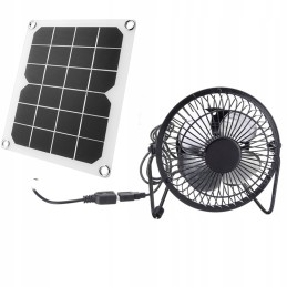 Portable set of energy-powered fans