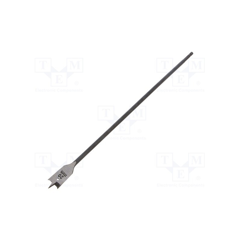 1 pcs x C.K - T2942-20400 - Drill bit, for wood, Ø: 20mm, L: 400mm, Mounting: 1/4' (E6,3mm)