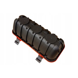 Box container cabinet for fire extinguishers 6kg daken adr