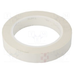 1 rol x 3M - 3M 1350F-1 19MM 66M BIAŁA - Tape: electrical insulating, W: 19mm, L: 66m, Thk: 63um, white, 100%