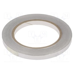 1 rol x - AL40C ALUMINIOWA Z KLEJEM 9MM-33M - Tape: shielding, W: 9mm, L: 33m, Thk: 40um, acrylic conductive, 6%