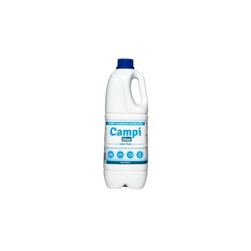 Fluid for tourist toilets, toilet cassettes, 2l, blue concentrate