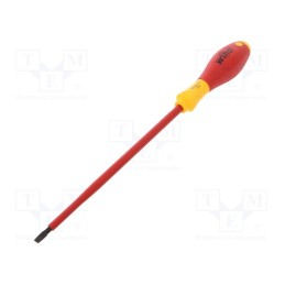 1 pcs x WIHA - 825 - Screwdriver, insulated, slot, 4,5x1,0mm, Blade length: 175mm