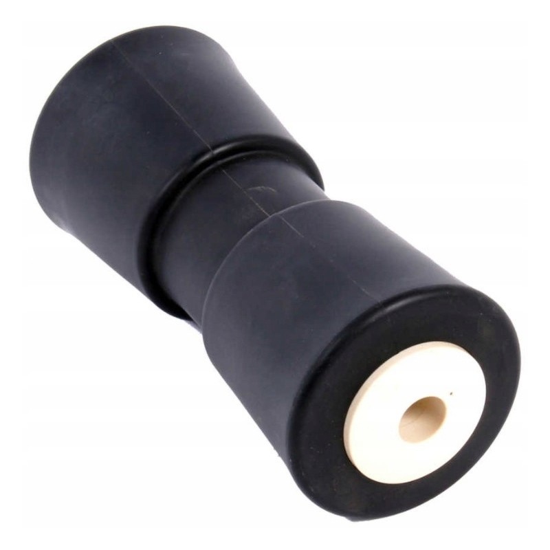 The bottom keel roller of the boat of the Brenderup boat trailer