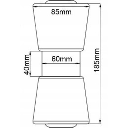 The bottom keel roller of the boat of the Brenderup boat trailer