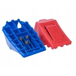 Trailer wheel chock stopper 3 5 t black