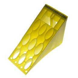 Strong wedge, metal wheel stopper lock