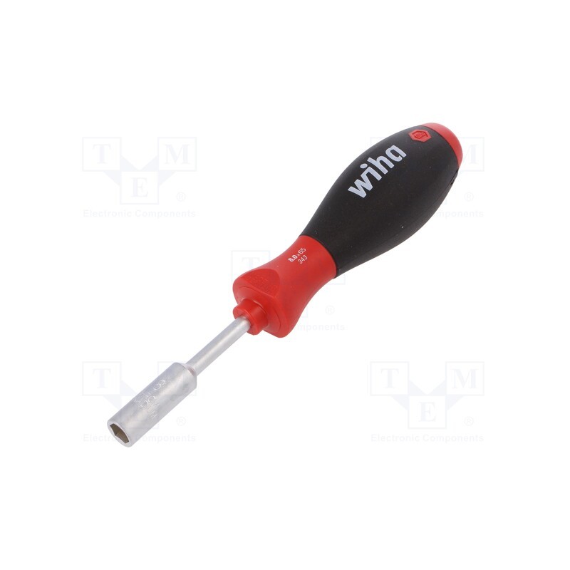 1 pcs x WIHA - 1079 - Screwdriver, 6-angles socket, SoftFinish®, Blade length: 65mm