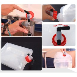 Water tank, container, container, foldable tap, 10 liters