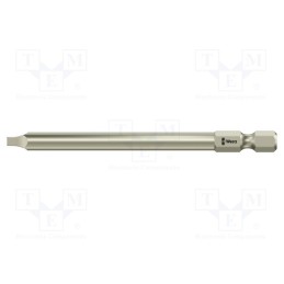 1 pcs x WERA - 5071098001 - Screwdriver bit, square, 2, Overall len: 89mm