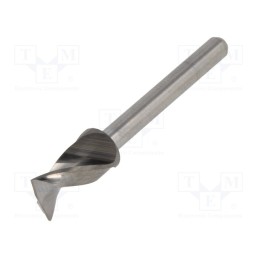 1 pcs x KEMMER PRAEZISION - SM 30 M 6150 125 -AS - Drill bit, Ø: 6.15mm, L: 38.2mm, PCB, 1/8' (3,175mm)