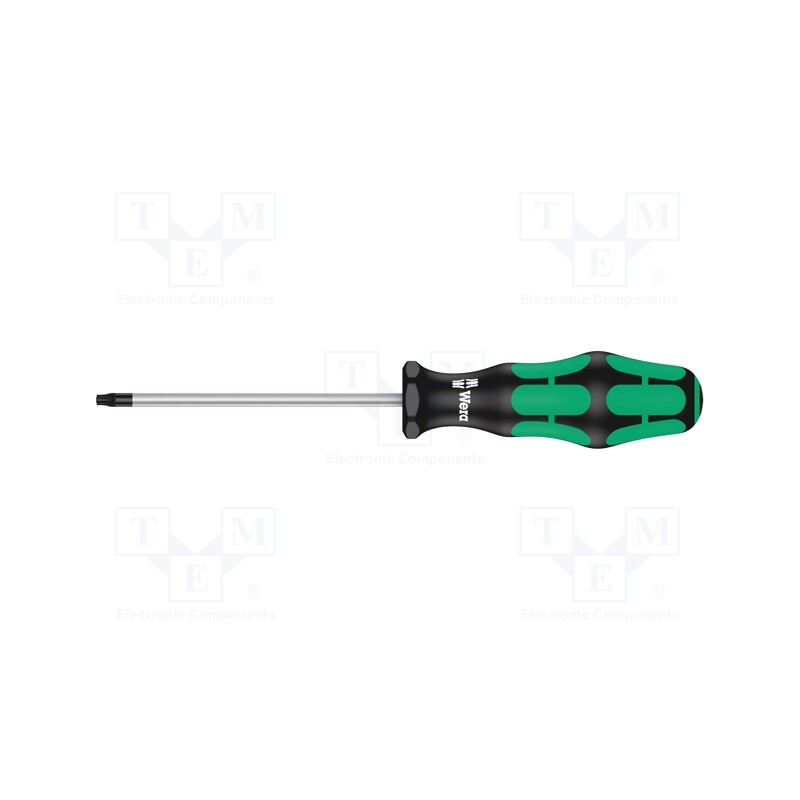 1 pcs x WERA - 5138262001 - Screwdriver, Torx® with protection, T20H, Blade length: 100mm