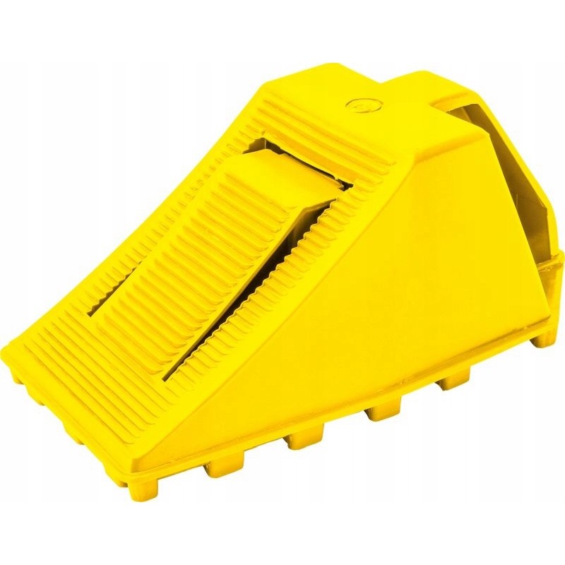 Trailer wheel chock stopper 3 5 t yellow