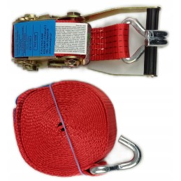 Transport belt with tensioner, securing 10m5t