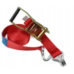 Transport belt with tensioner, securing 10m5t