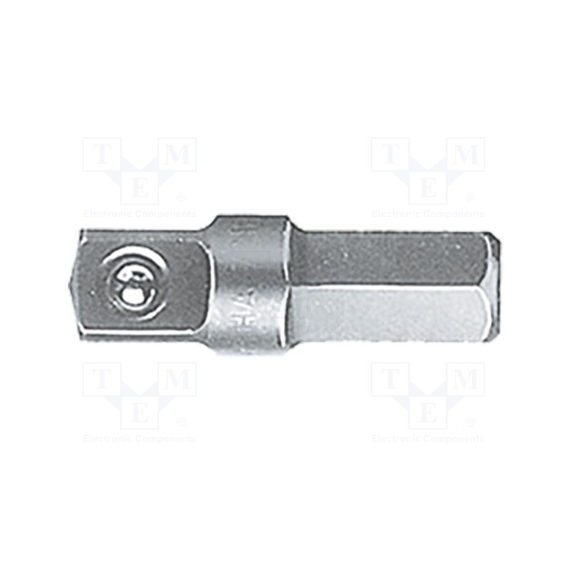 1 pcs x WIHA - 4204 - Adapter, Overall len: 30mm, Mounting: 1/4' (C6,3mm),3/8' square