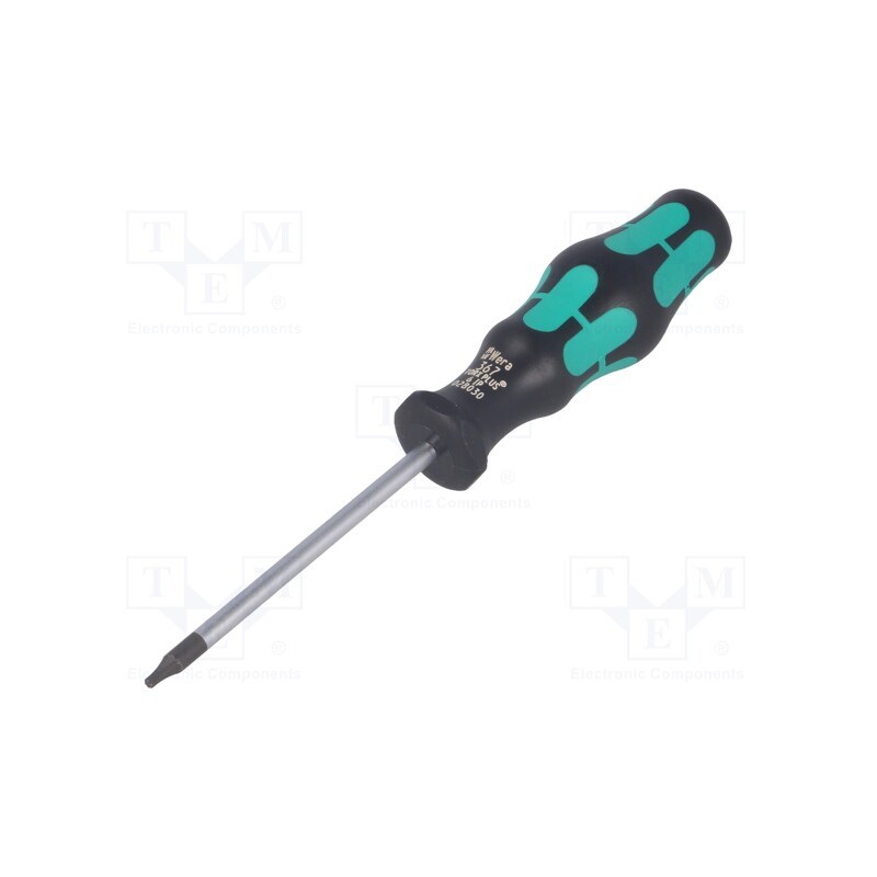 1 pcs x WERA - 5028030001 - Screwdriver, Torx® PLUS, 6IP, Blade length: 60mm