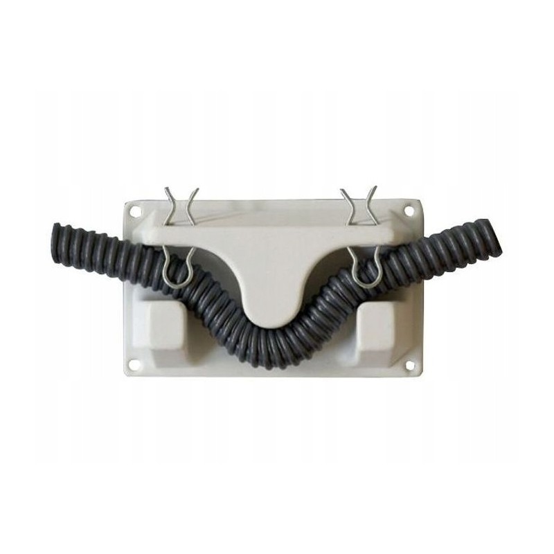 Mounting holder for a spiral hose diameter 19-25 mm