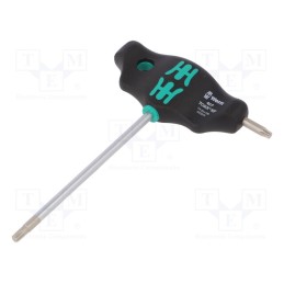 1 pcs x WERA - 5023373001 - Screwdriver, Torx®, TX20, with holding function, 400