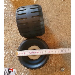 Side roller side support wheel 105x80 for brenderup boat trailer