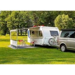 Front wall with window for the Blocker Pro 450 Fiamma awning