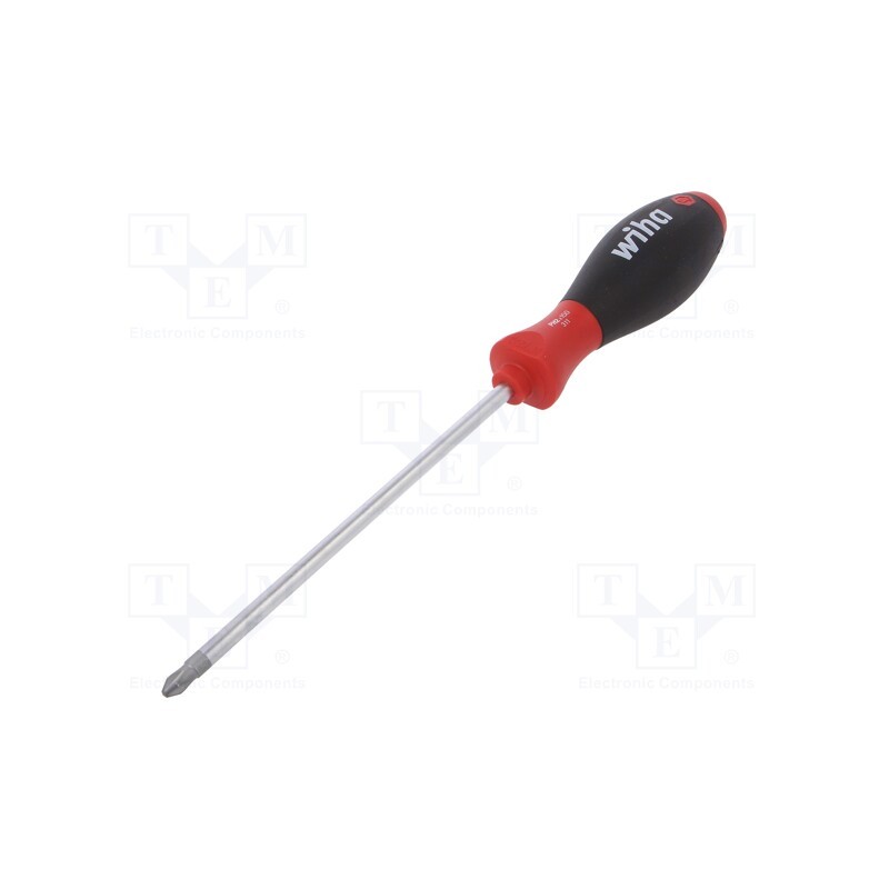 1 pcs x WIHA - 27758 - Screwdriver, Phillips, PH2, SoftFinish®, Blade length: 150mm