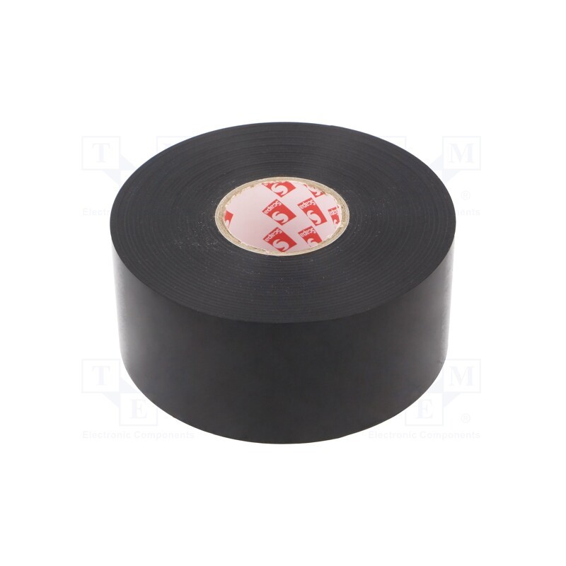 1 rol x SCAPA - TAŚMA 2708 50MM/33M CZARNA - Tape: electrical insulating, W: 50mm, L: 33m, Thk: 0.25mm, black