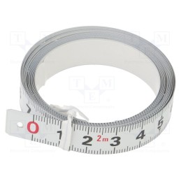 1 pcs x TAJIMA - PIT20MWL001-1 - Ruler, L: 2m, Width: 13mm, flexible,self-adhesive