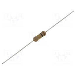 100 pcs x SR PASSIVES - CF1WS-5K6 - Resistor: carbon film, THT, 5.6kΩ, 1W, ±5%, Ø3.2x9mm, axial