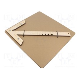 1 pcs x LeanCraft - ASARI-5-350-N - Try square, for centering, L: 350mm