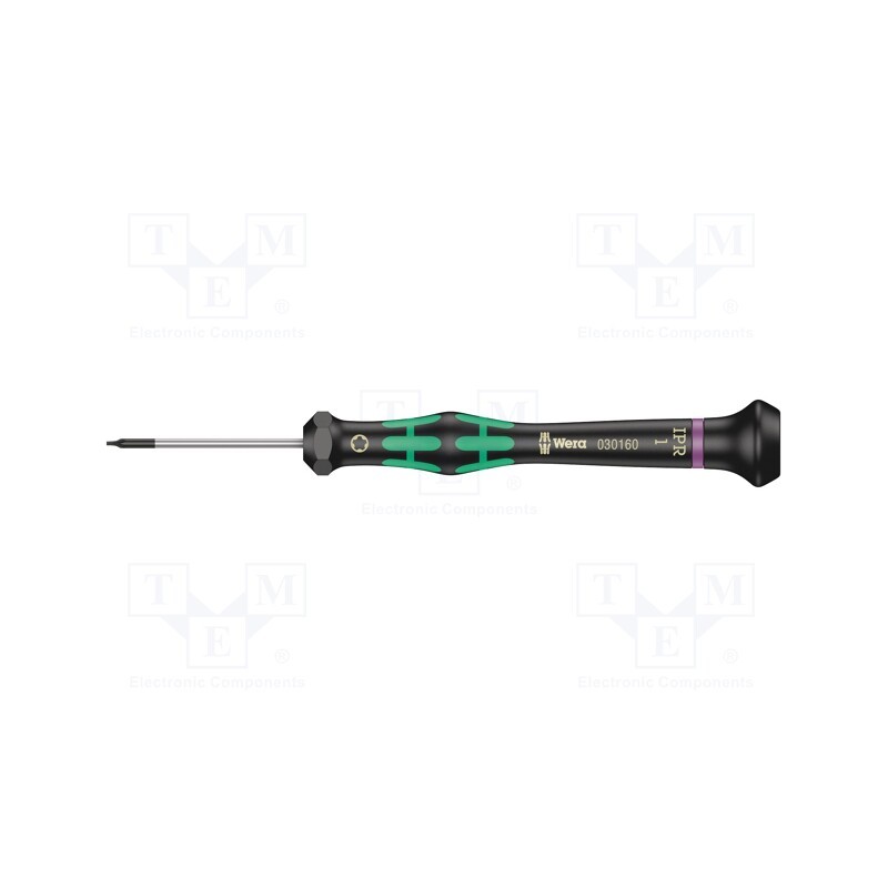 1 pcs x WERA - 5030160001 - Screwdriver, Torx® PLUS with protection, precision, 1IPR