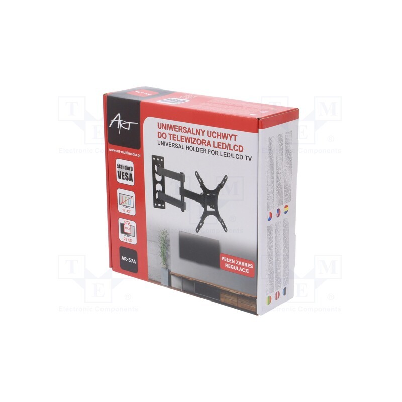 1 pcs x ART - AR-57A - LCD/LED holder, tiltable