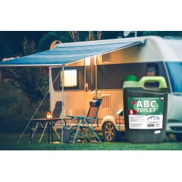 ABC Toilet 5l green liquid for tourist toilets