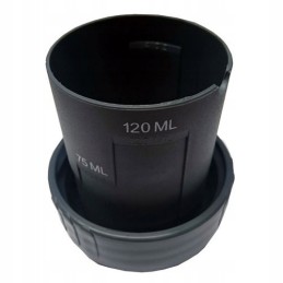 Plug with measuring cup for thetford c250 260 toilet cassette