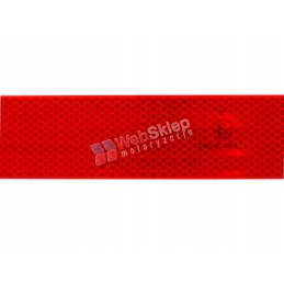 Contour marking with 3m red reflective tape