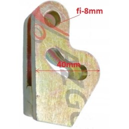 Narrow metal distributor console, Bulgar trolley