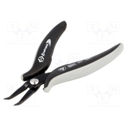 1 pcs x C.K - T3892 - Pliers, half-rounded nose, ESD, for gripping,for bending, 152mm