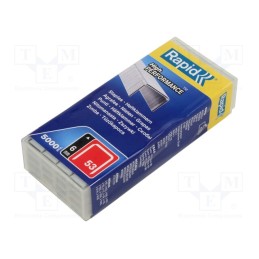 1 pcg x RAPID - 40303083 - Staples, 5000pcs, TYP 53, RAP-BTX530,RAP-ECO
