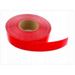 D4q25 contour marking reflective tape 3m red twy072