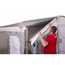 Privacy room zip awning roller blind housing, 300 cm