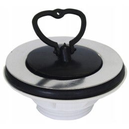 Siphon drain, straight sink, washbasin CAN type E