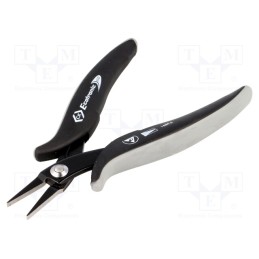 1 pcs x C.K - T3891 - Pliers, flat, ESD, for gripping,for bending, 145mm