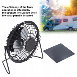 Polysilicon fan for solar panel
