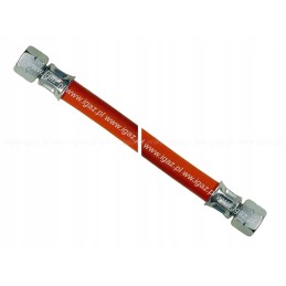 Gas hose 1 4 left thread 0 8 m