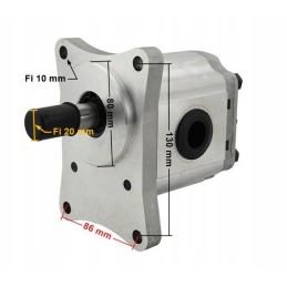 Hydraulic pump forklift rak 7a 7b pz2 kz25l left