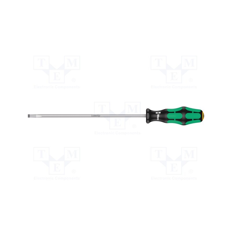 1 pcs x WERA - 5110008001 - Screwdriver, slot, 5,5x1,0mm, Blade length: 200mm