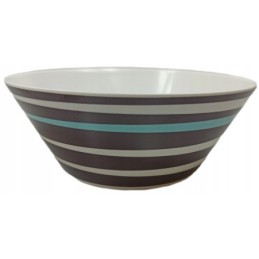Small Berger Stripes dessert salad bowl, 14 cm