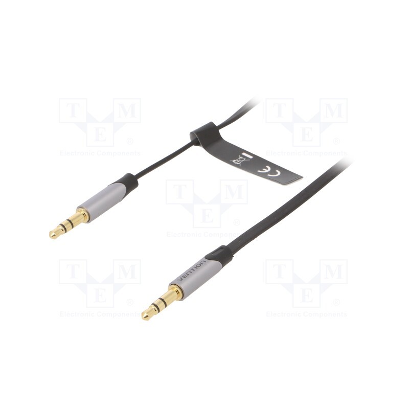 1 pcs x VENTION - BAPHI - Cable, Jack 3.5mm plug,both sides, 3m, Plating: gold-plated