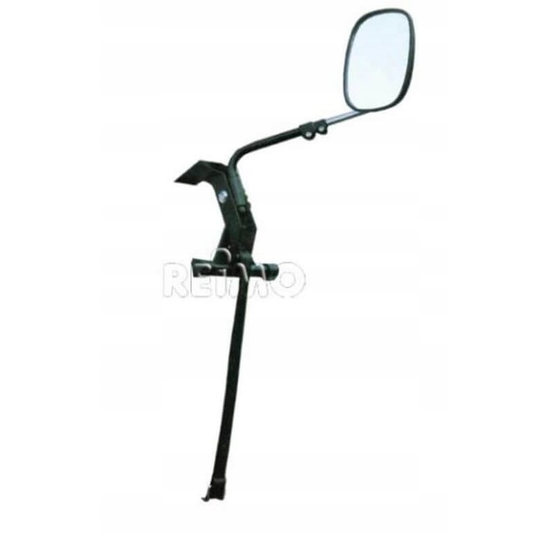 Rubber strip for fender mirrors