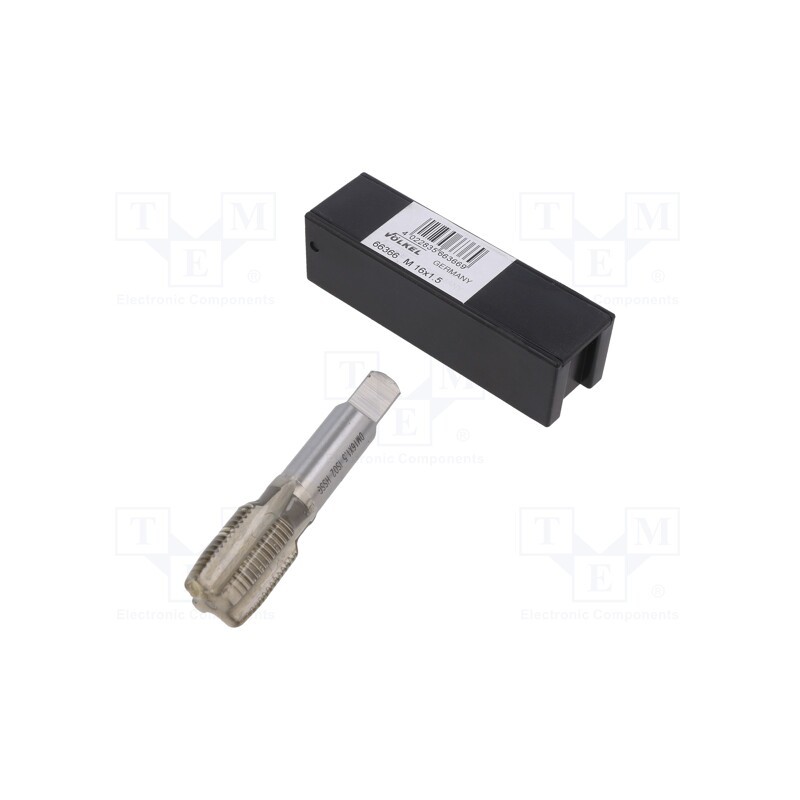 1 pcs x Vu00d6LKEL - 66366 - Tap, high speed steel grounded HSS-G, M16, 1.5, 70mm, 9mm